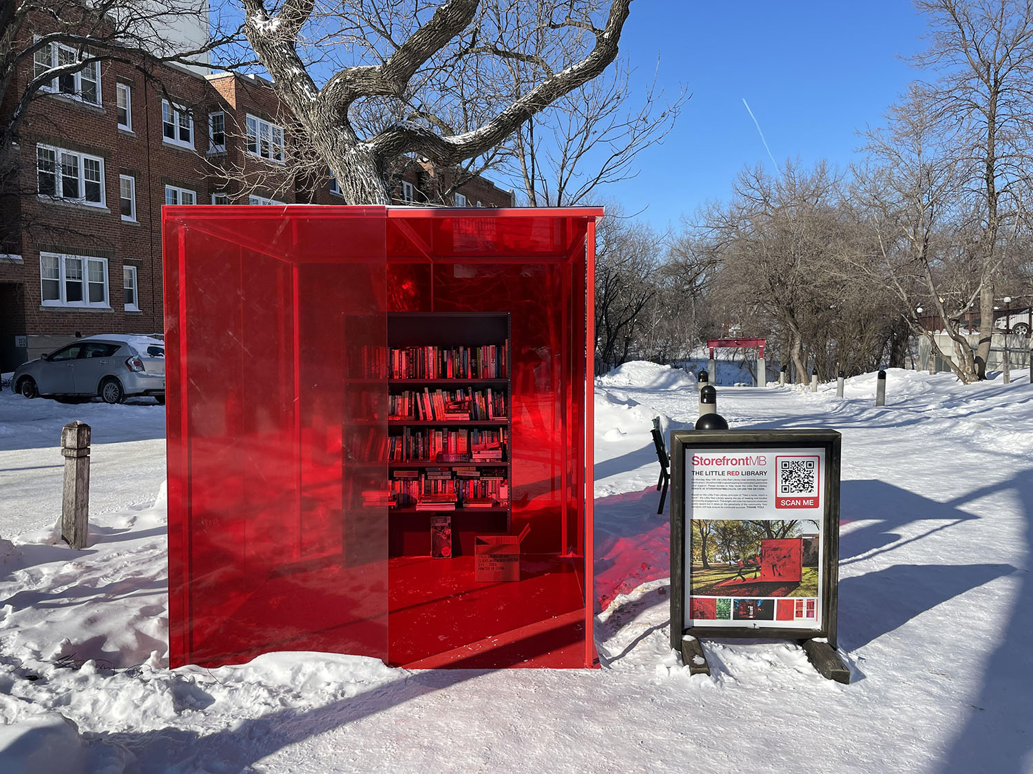 Little Red Library - Carte canadienne des édifices et des lieux primés