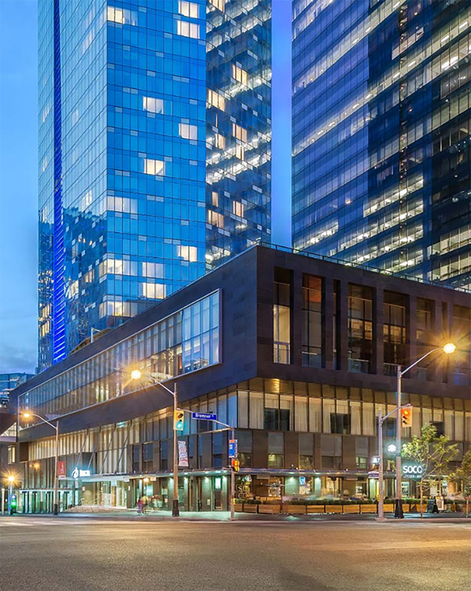 Delta Hotel Toronto - Carte canadienne des édifices et des lieux primés